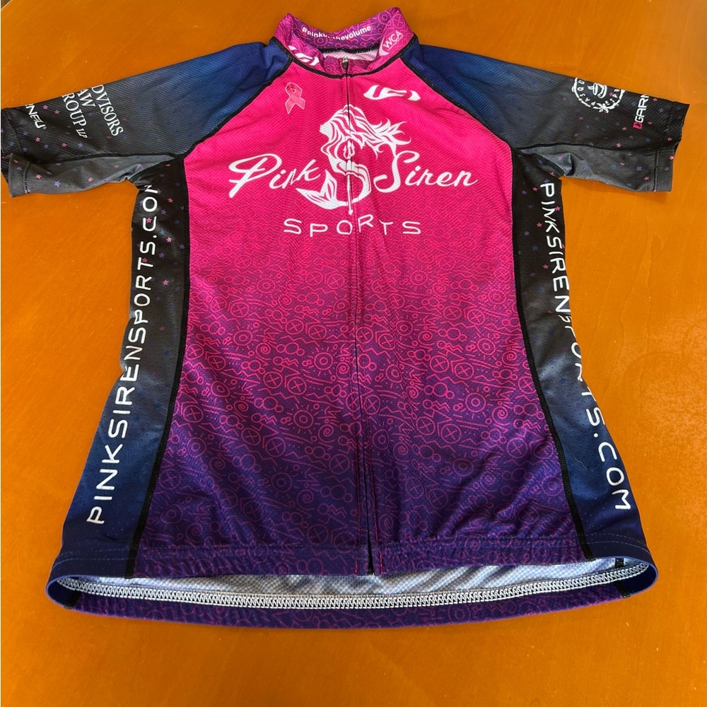 Louis Garneau Limited Edition Pink Siren Sports Women’s Cycling Jersey ( M)
